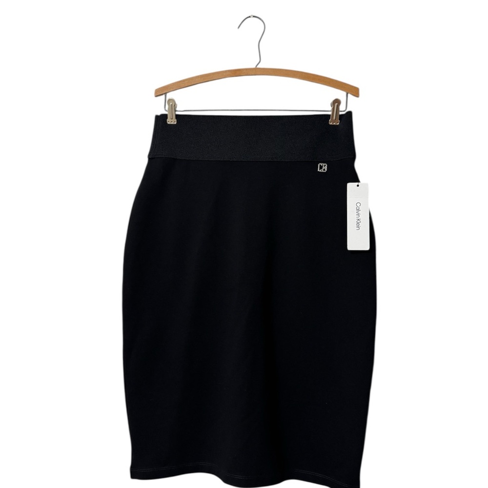 Calvin Klein Black Pencil Skirt Medium